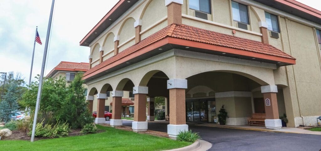 Exterior image of Sedgwick Plaza.